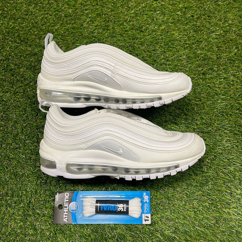 Nike Air Max 97 in White Youth Size 4Y